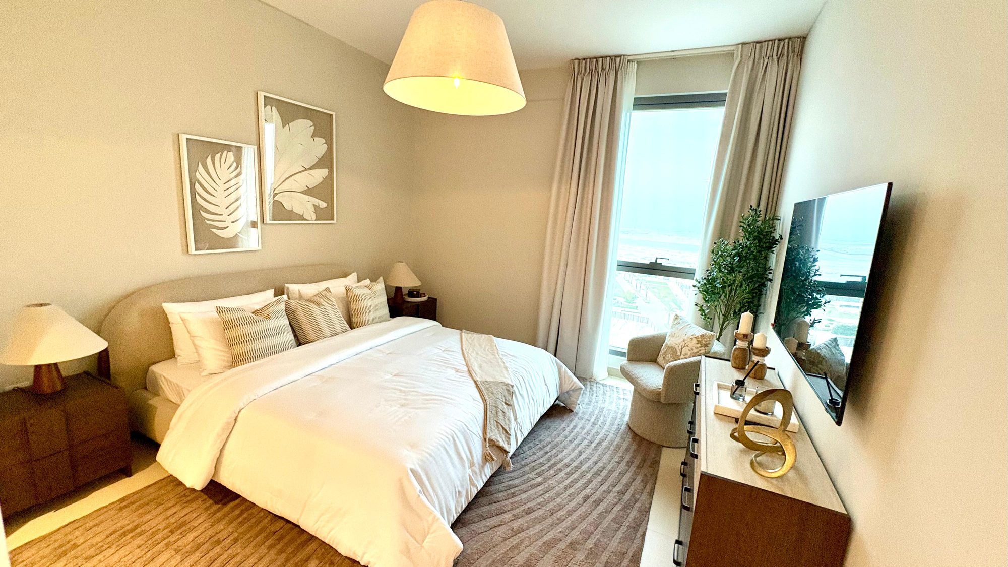 Two-Bedroom Apartment with Water Views