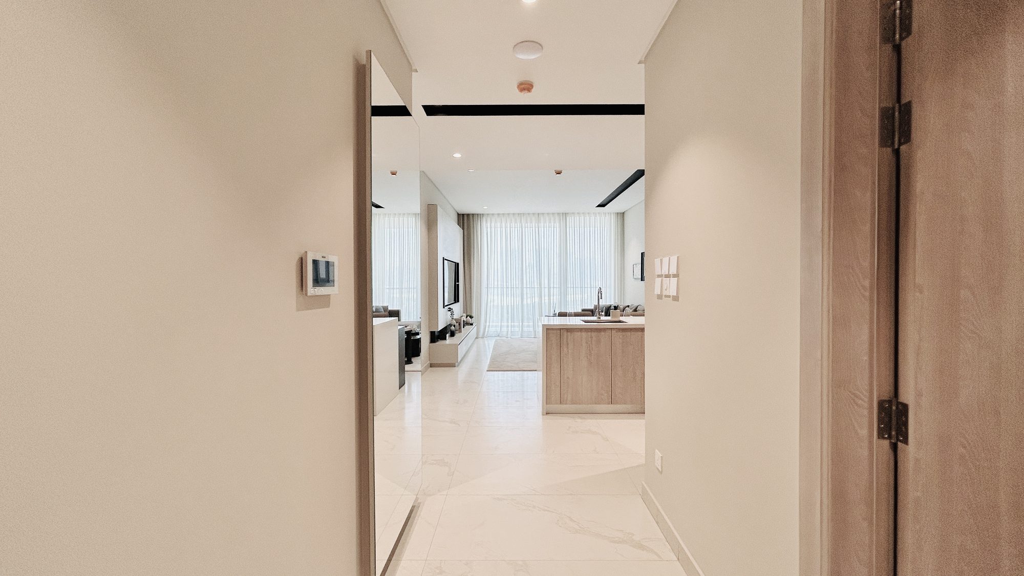 One-Bedroom Apartment with Dual Bathrooms