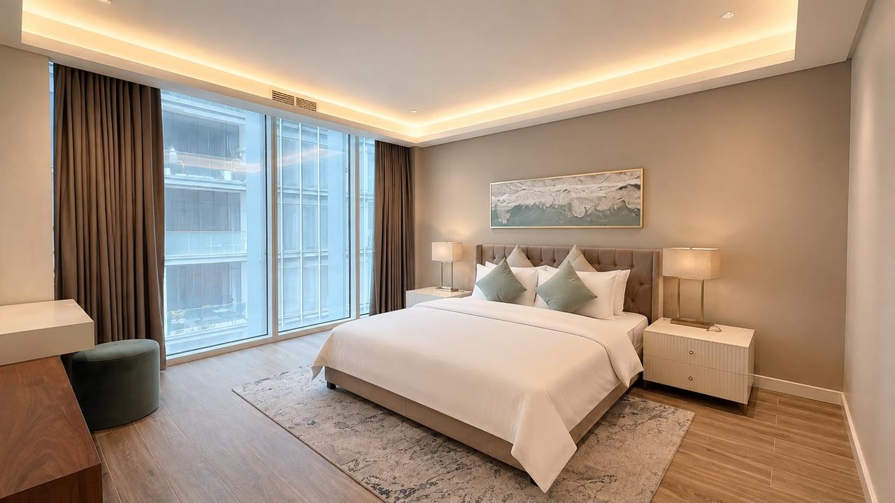 Three Bedroom Apartment with Maid's Room