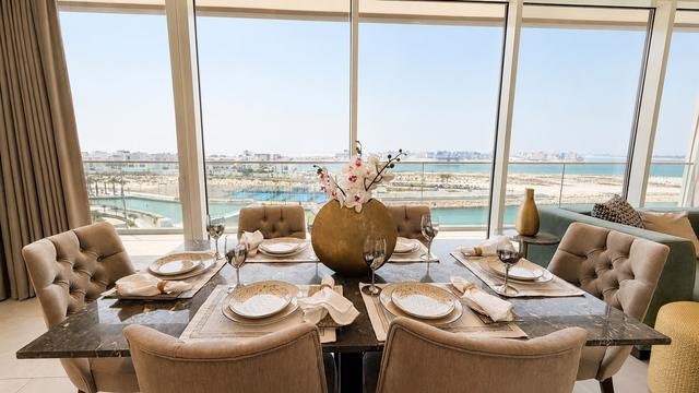 Three Bedroom Apartment with Maid's Room