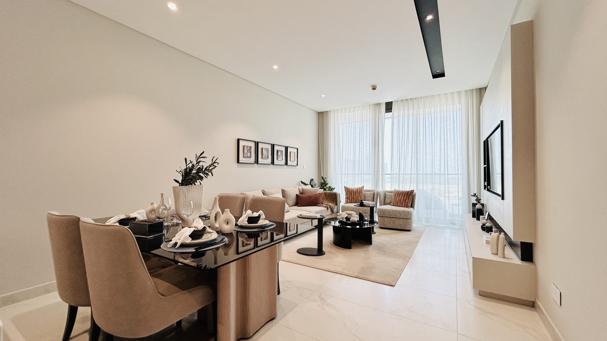 3-Bedroom Apartment with Water Views and Pool