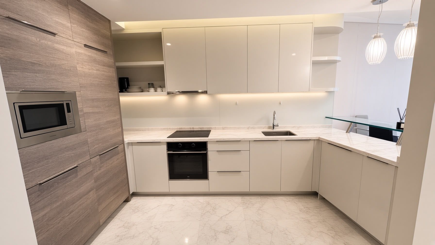 2-Bedroom Apartment with 3 Bathrooms and Parking