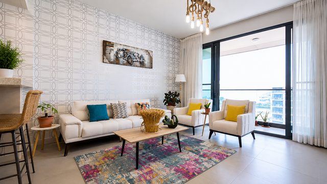One-Bedroom Apartment with Dual Bathrooms