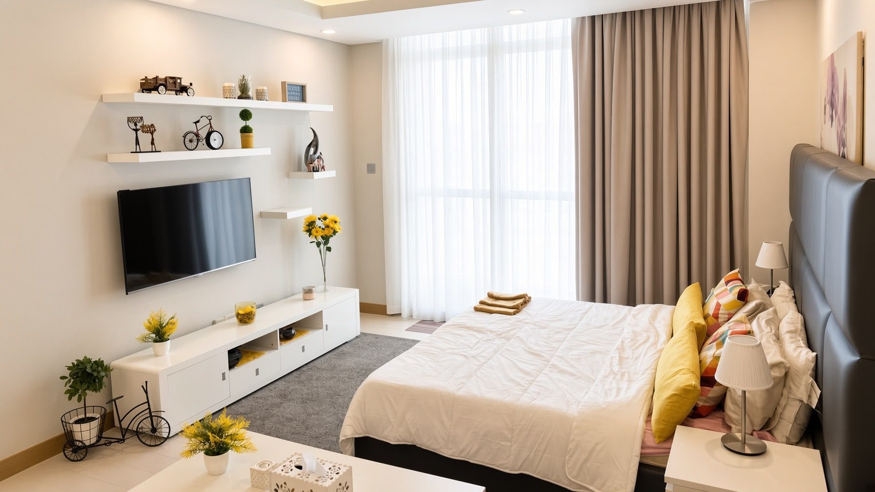 One-Bedroom Apartment, Fully Furnished and Ready