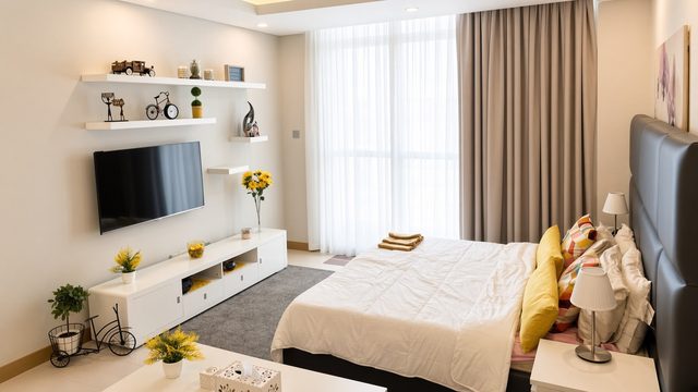 One-Bedroom Apartment, Fully Furnished and Ready