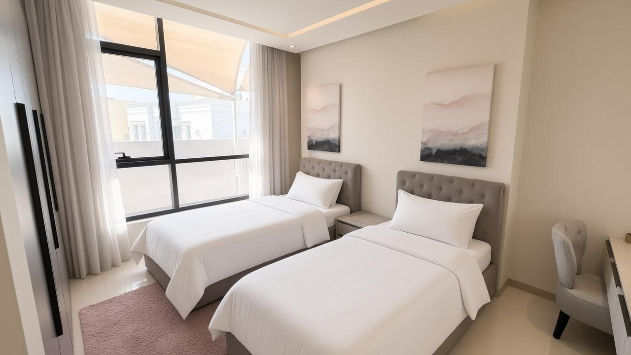 Two-Bedroom Apartment with Shared Amenities