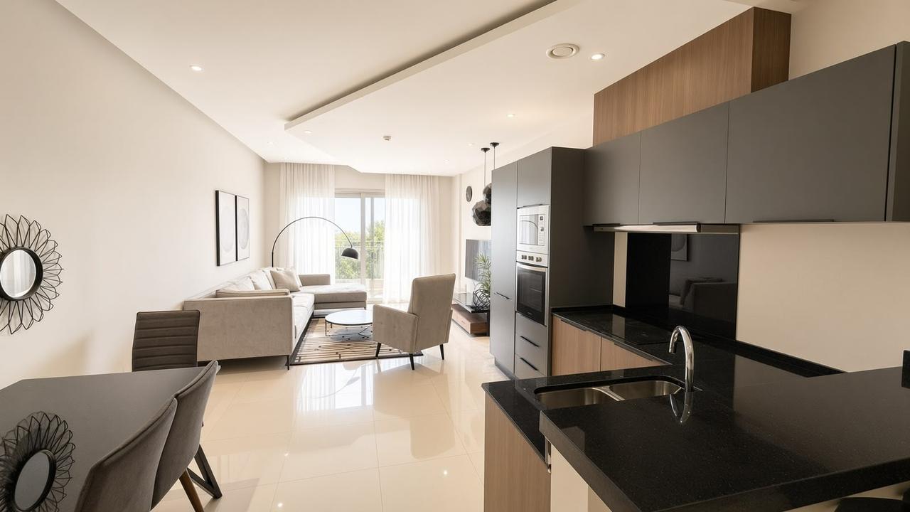 Two-Bedroom Apartment with Shared Amenities