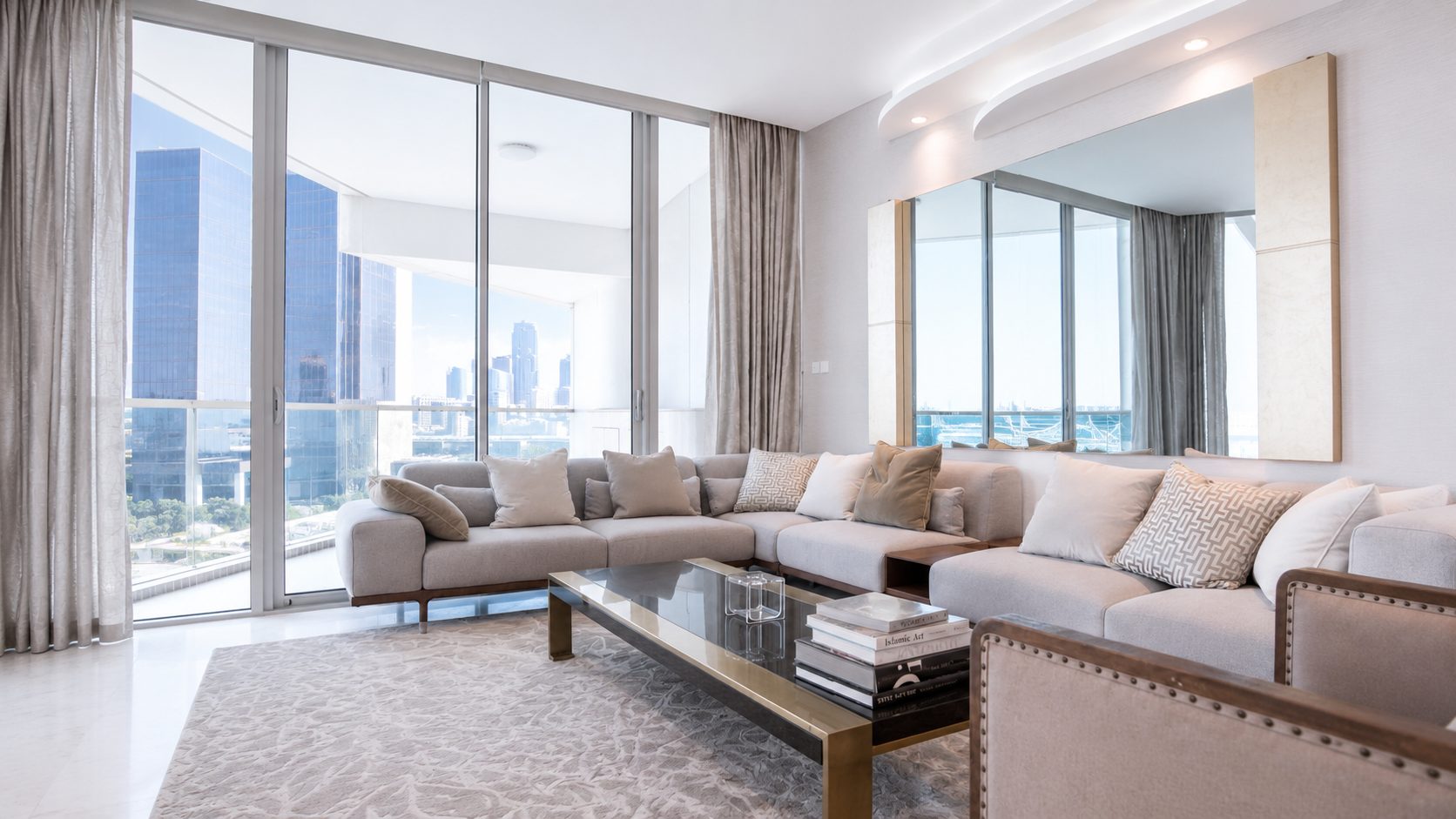 Three-Bedroom Apartment with Maid's Room