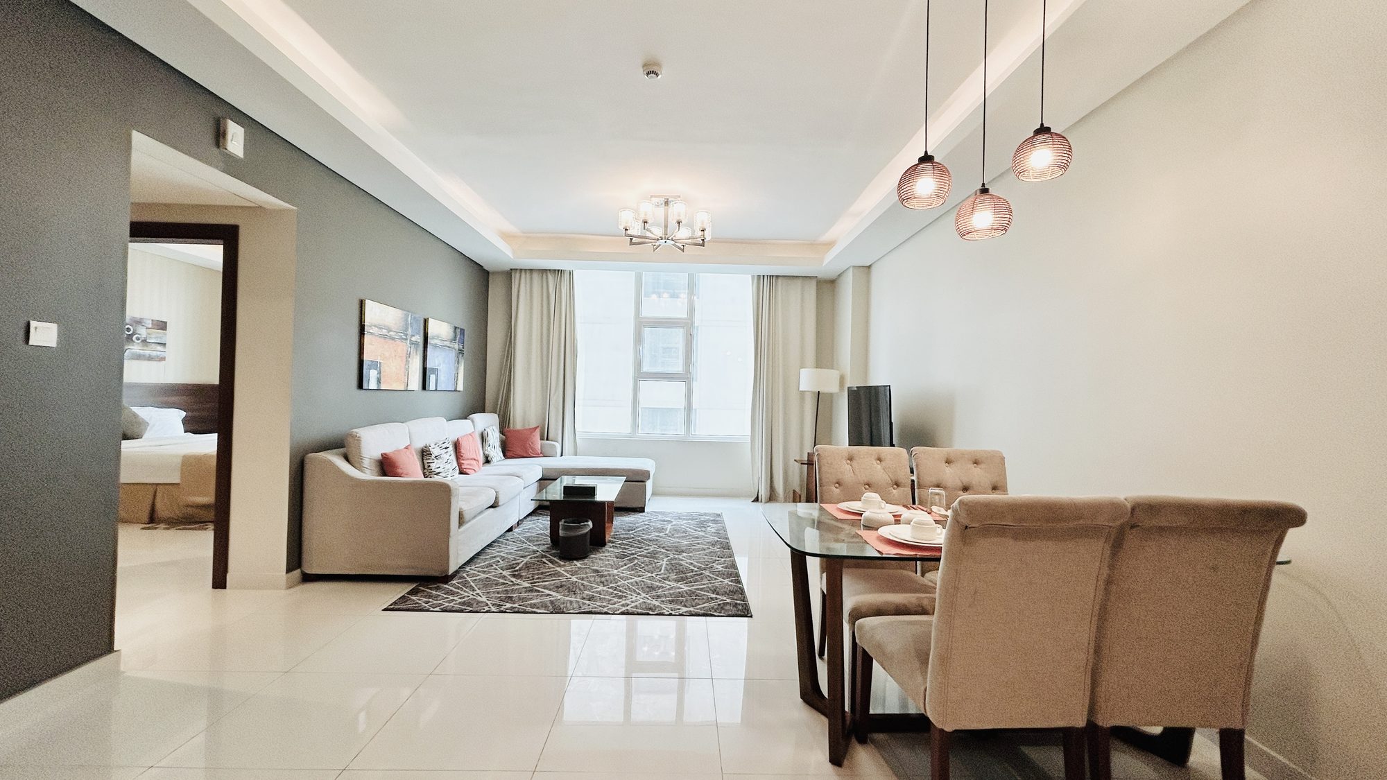 Two-Bedroom Apartment with Shared Facilities