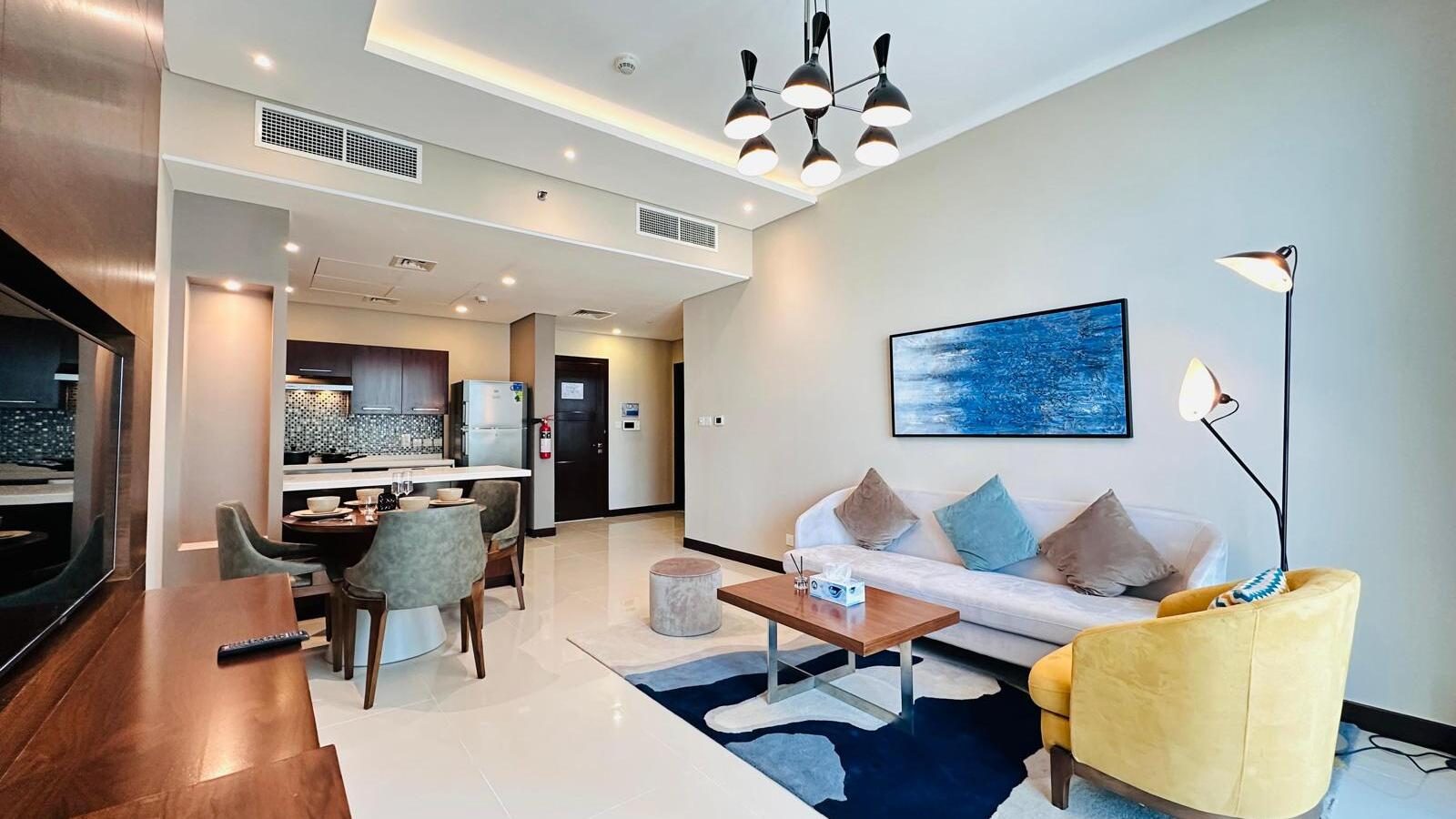 One-Bedroom Apartment with Dual Bathrooms