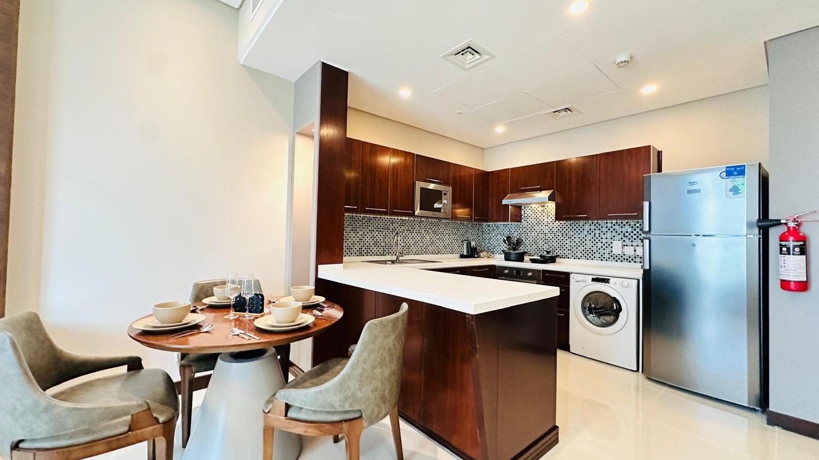 One-Bedroom Apartment with Dual Bathrooms