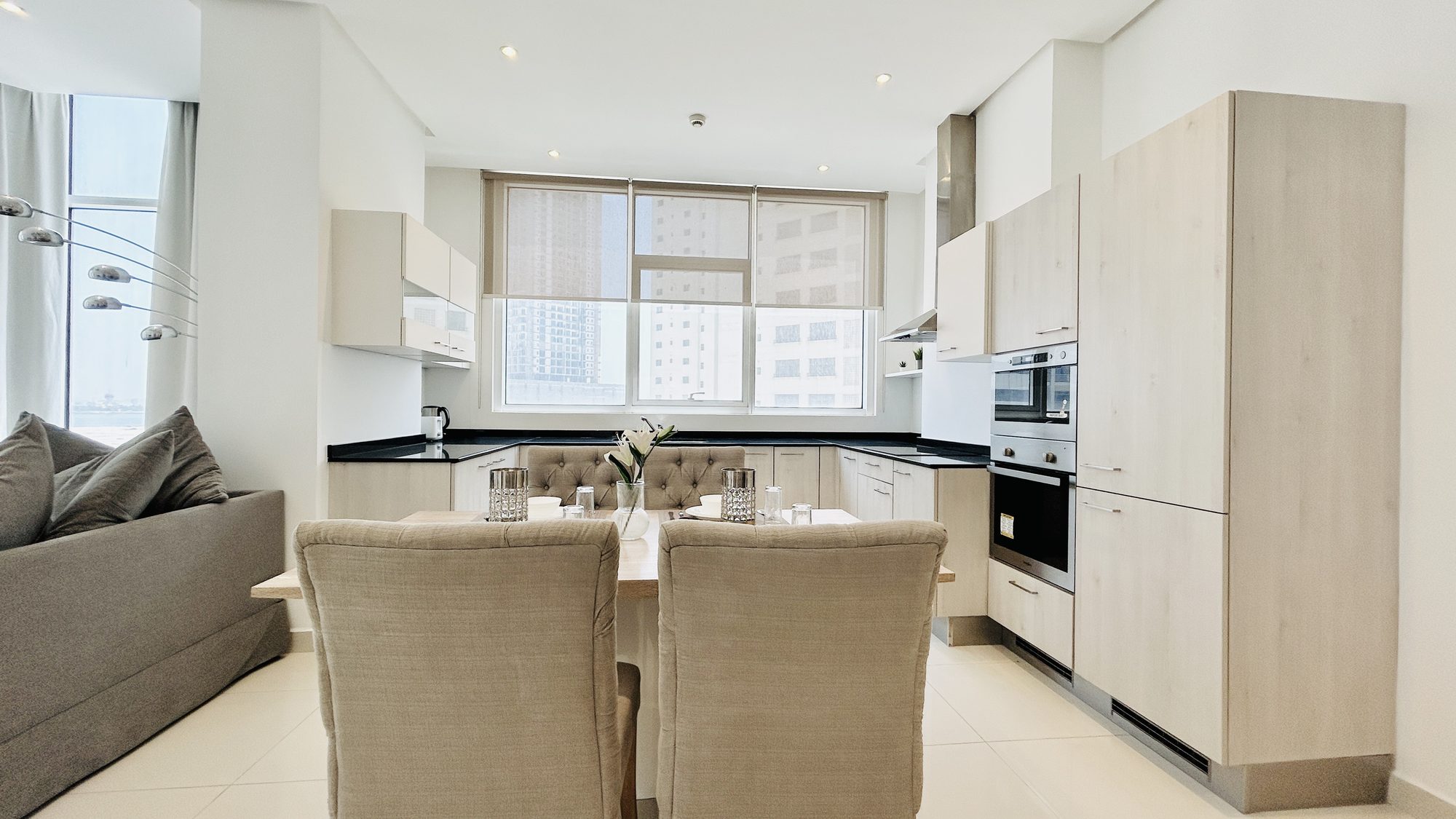 One-Bedroom Apartment with Two Bathrooms