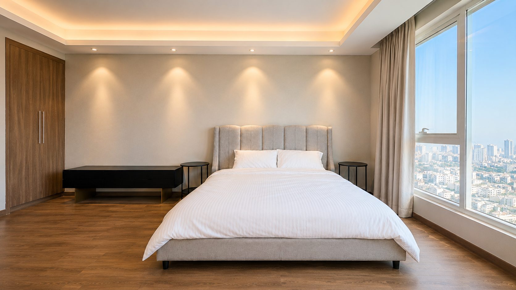 Fully-Furnished Studio with Pool and Gym