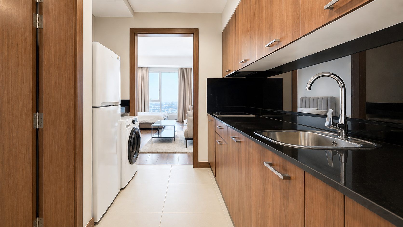 Fully-Furnished Studio with Pool and Gym