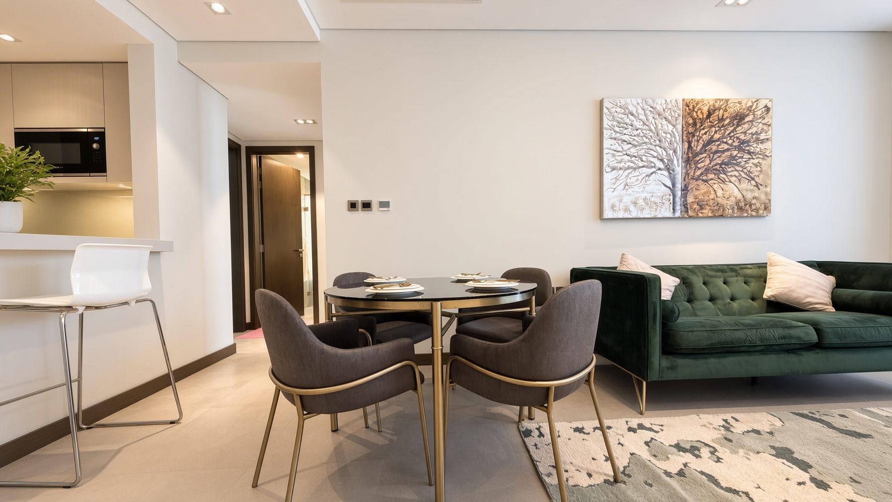Two-Bedroom Apartment with Water Views
