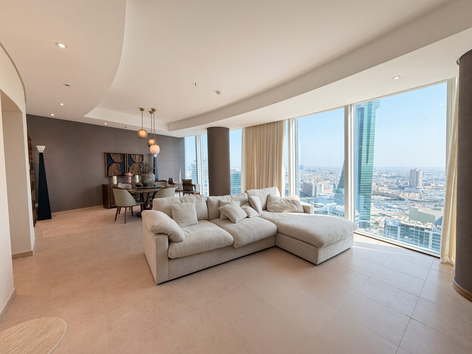 Two Bedroom Apartment with Three Bathrooms