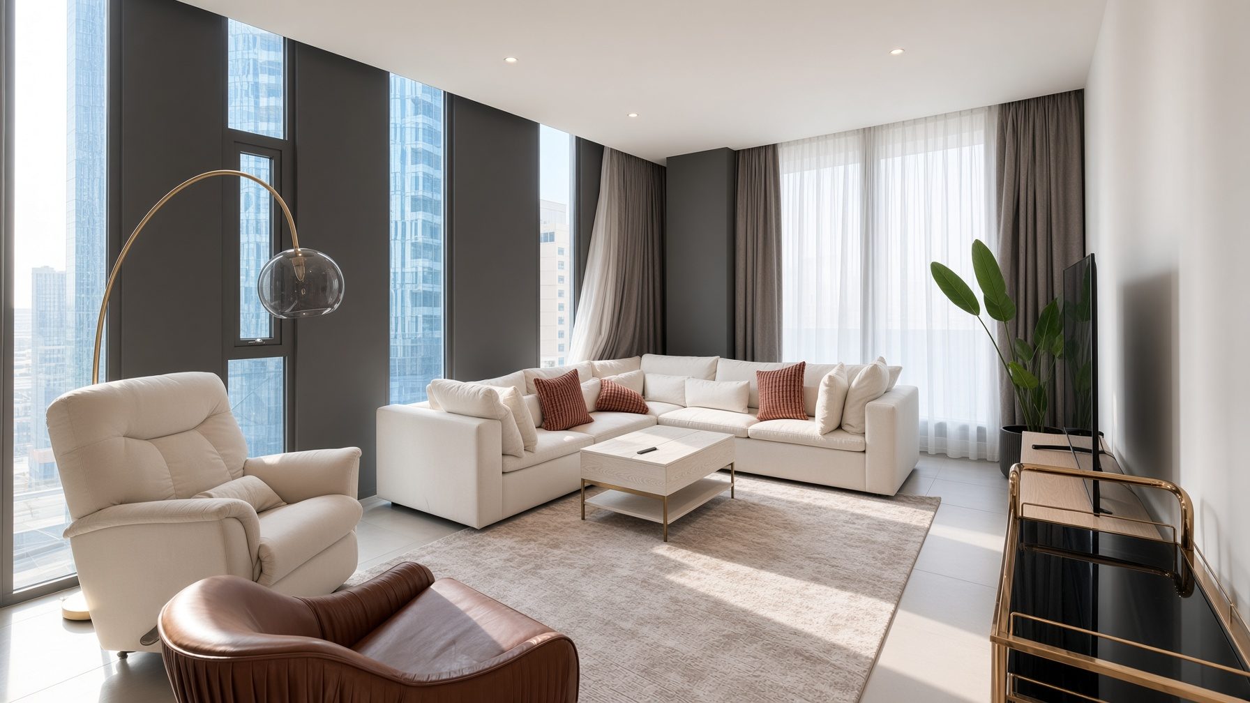 Two-Bedroom Apartment with Water Views and Pool
