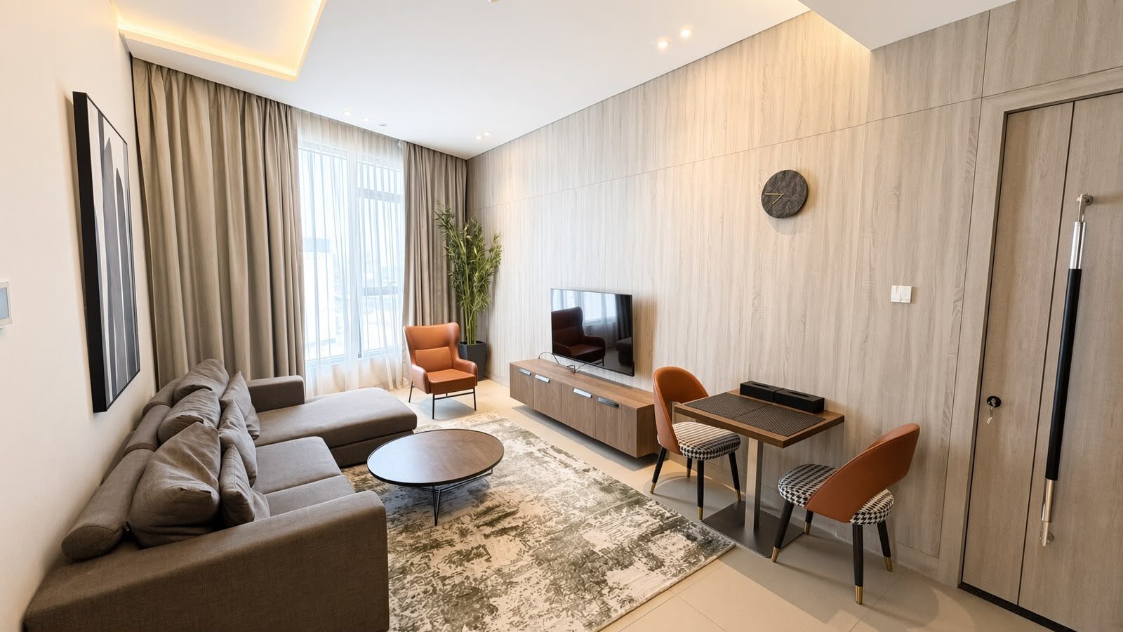 One-Bedroom Apartment with Fibre Optics and Balcony