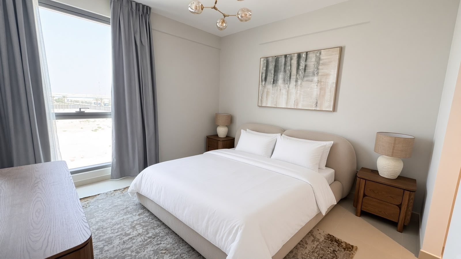Two-Bedroom Apartment with Balcony and Pool