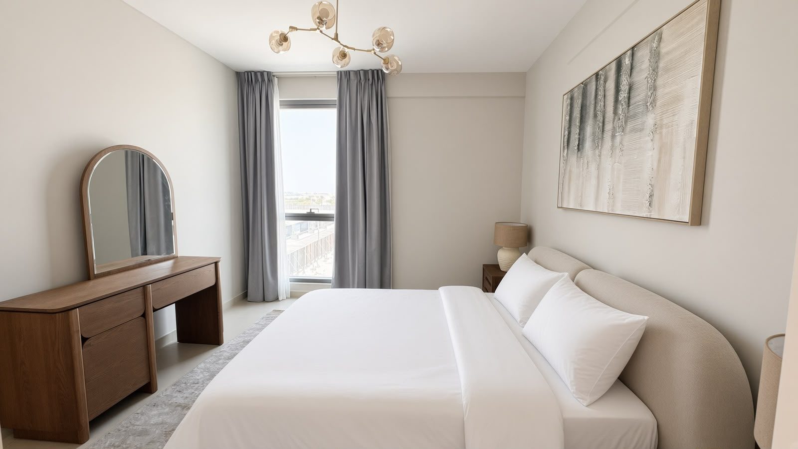 Two-Bedroom Apartment with Balcony and Pool