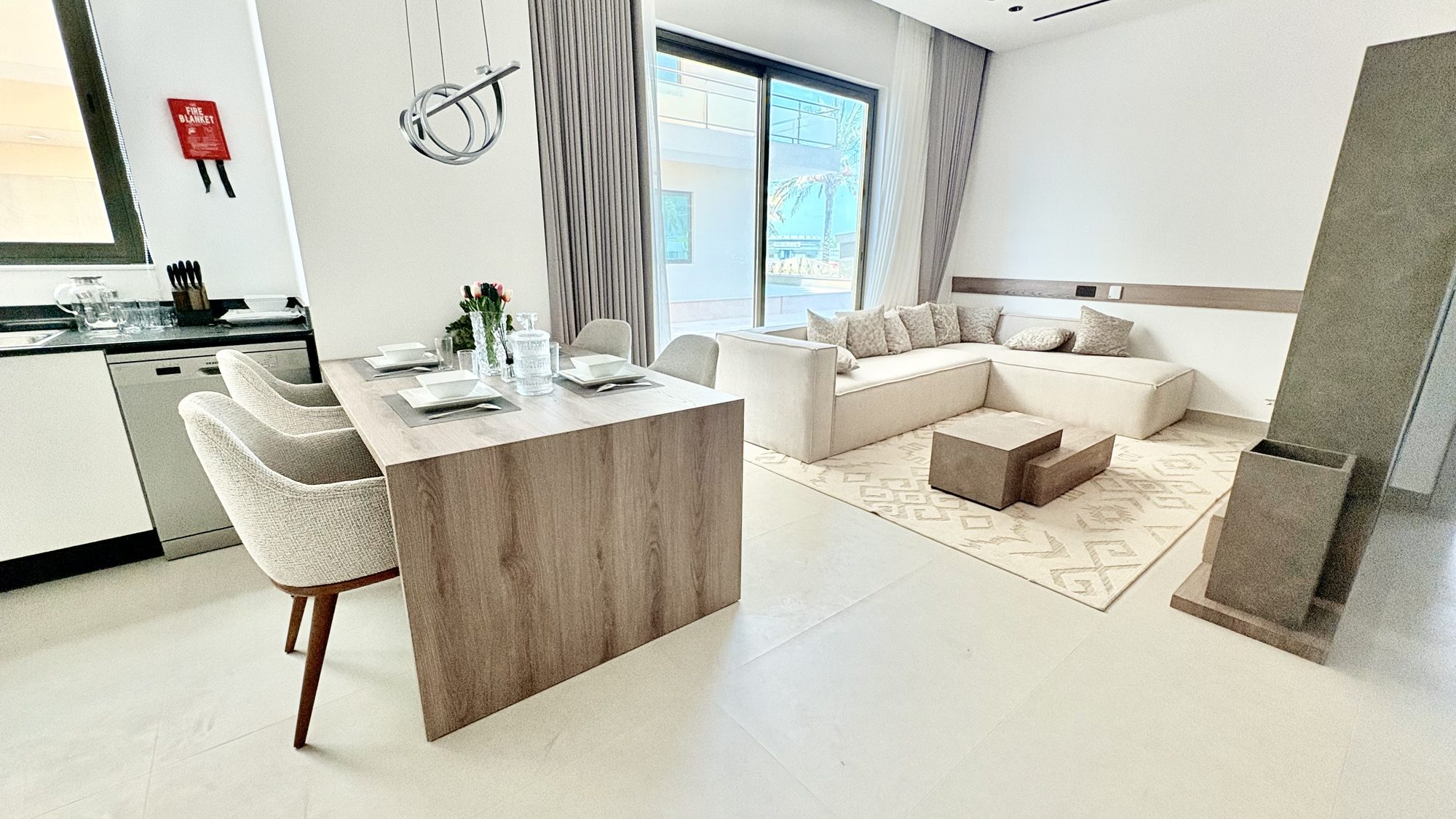 One-Bedroom Apartment with Two Bathrooms