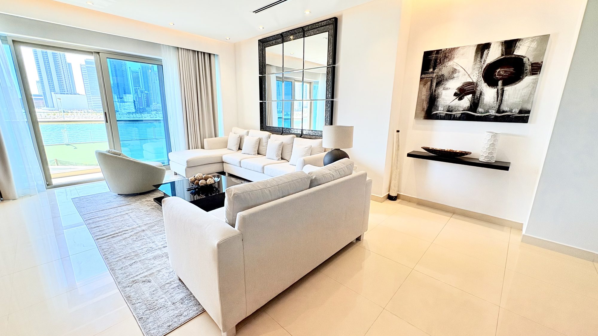 Three-Bedroom Apartment with Maids Room