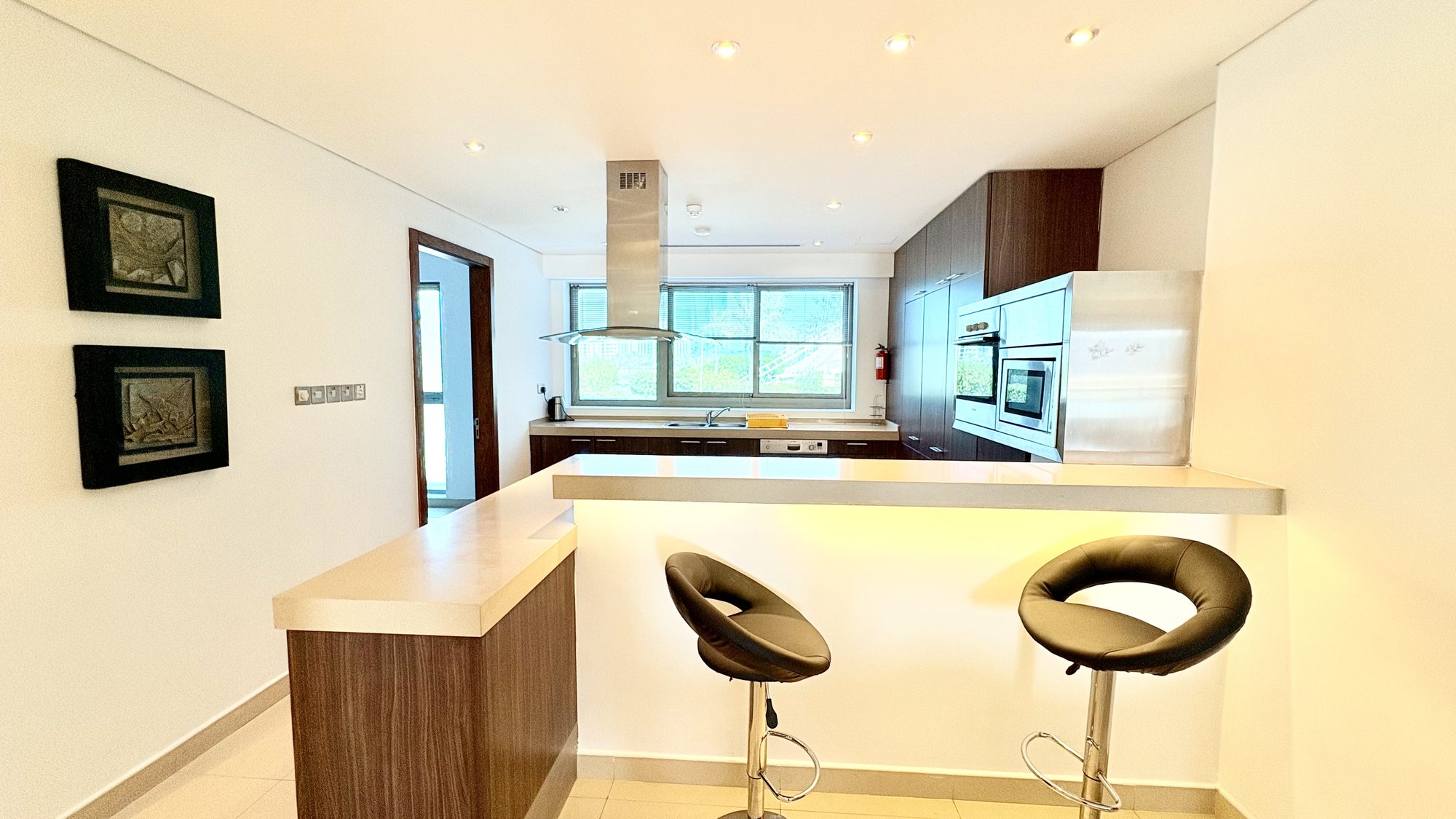 Three-Bedroom Apartment with Maids Room