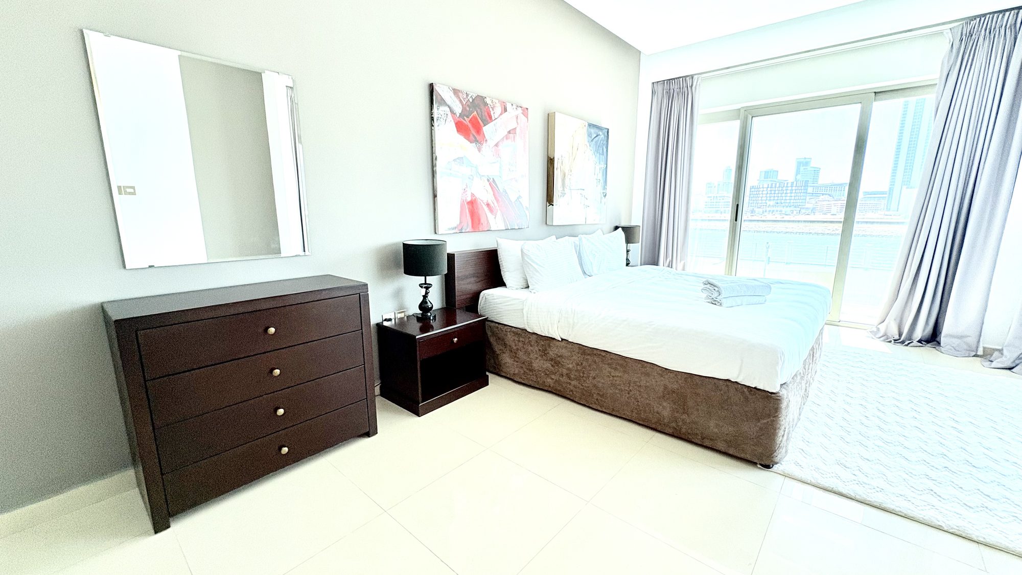 Three-Bedroom Apartment with Maids Room