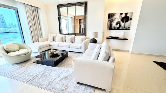 Three-Bedroom Apartment with Maids Room