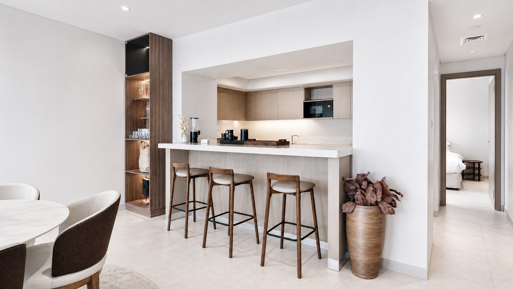 3-Bedroom Apartment with Maids Room and Water View