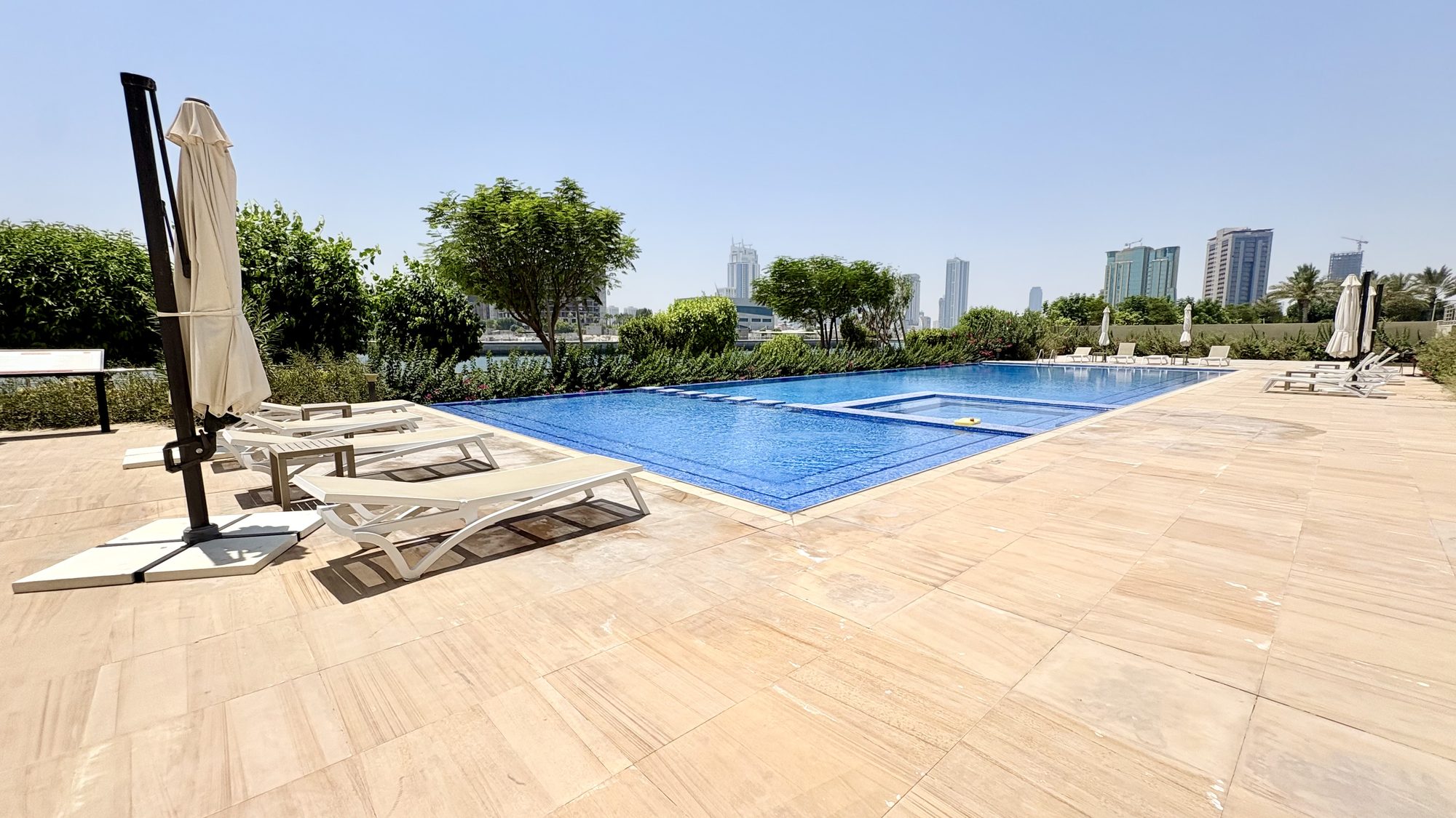One-Bedroom Apartment with Dual Pools