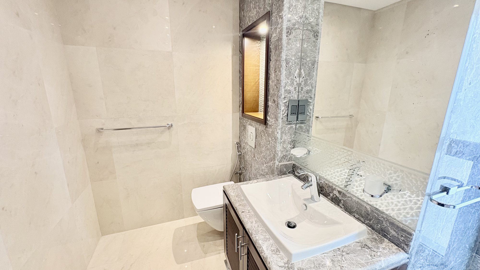 3-Bedroom Apartment with Private Jacuzzi and Maids Room