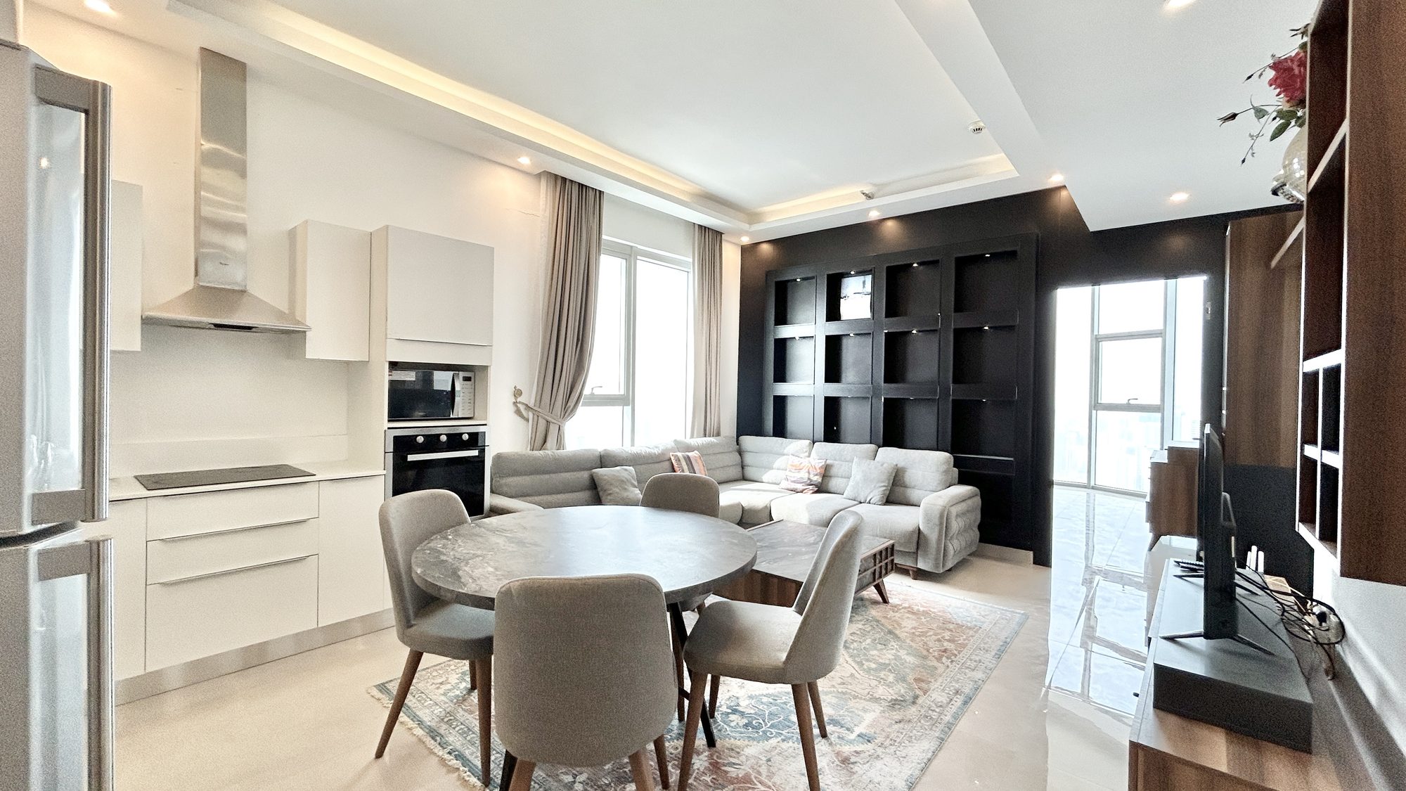 One-Bedroom Apartment, 60sqm, Fully Furnished