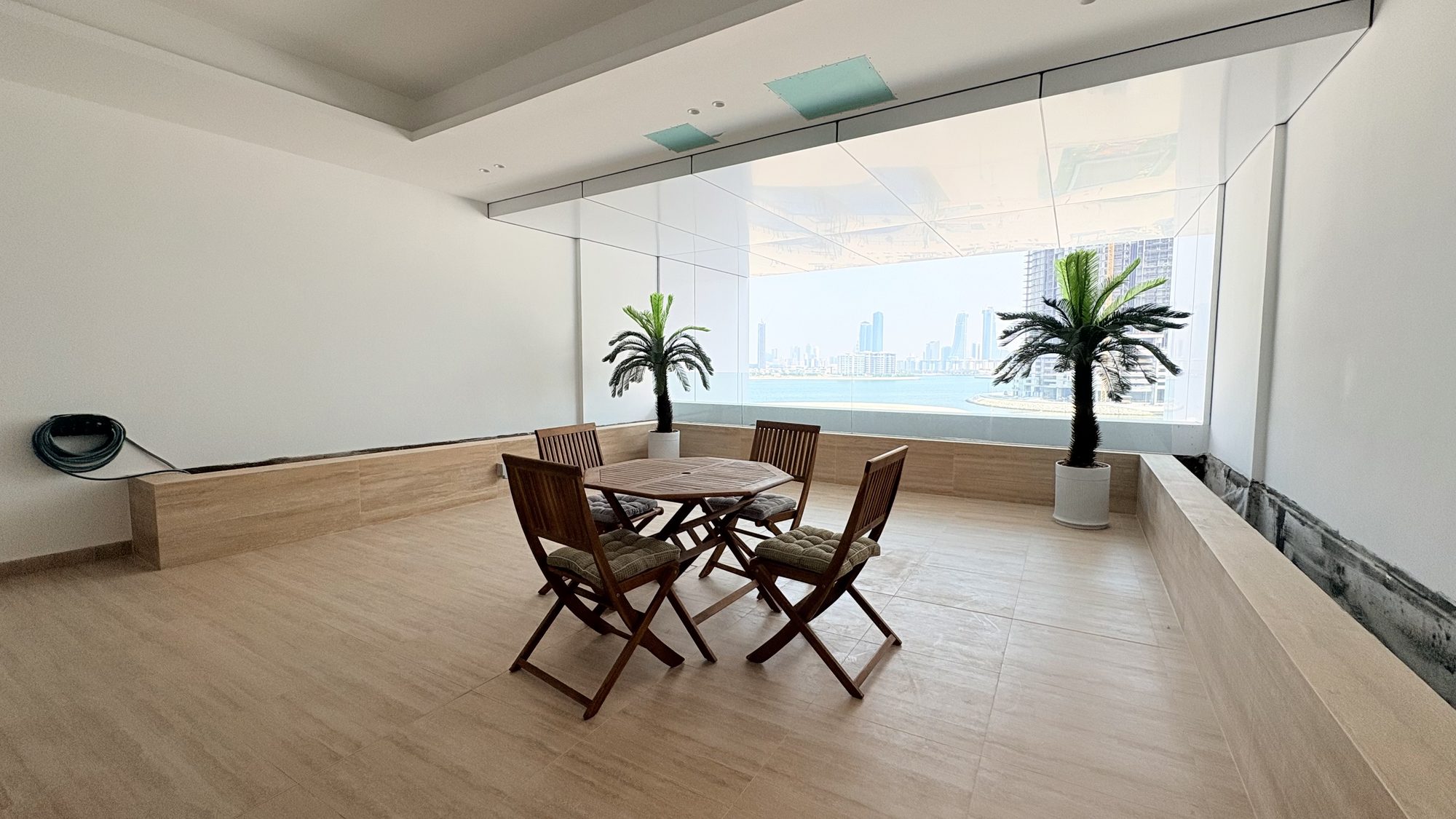 One-Bedroom Apartment with Balcony and Water Views