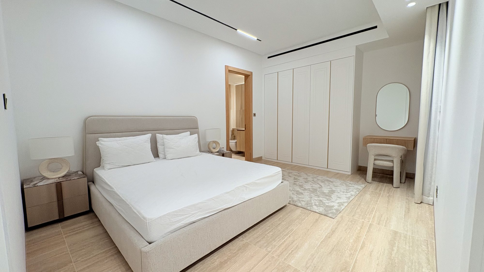One-Bedroom Apartment with Balcony and Water Views