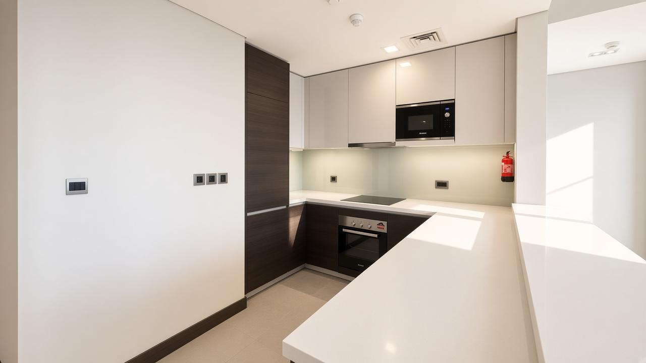 Three-Bedroom Apartment with Maid's Room