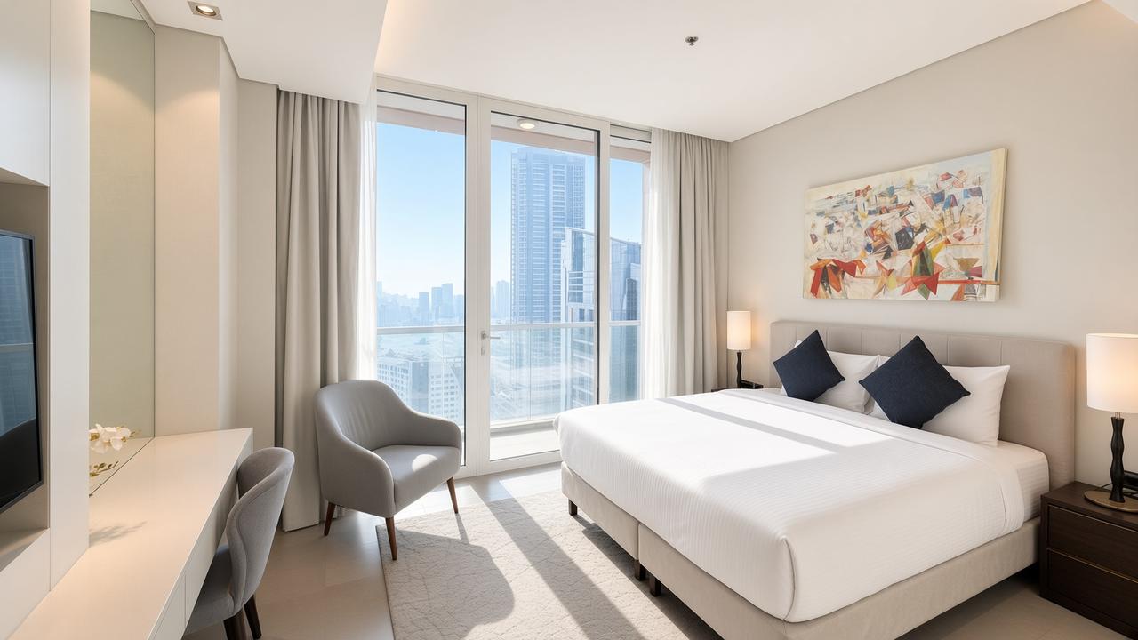 Three-Bedroom Apartment with Maid's Room