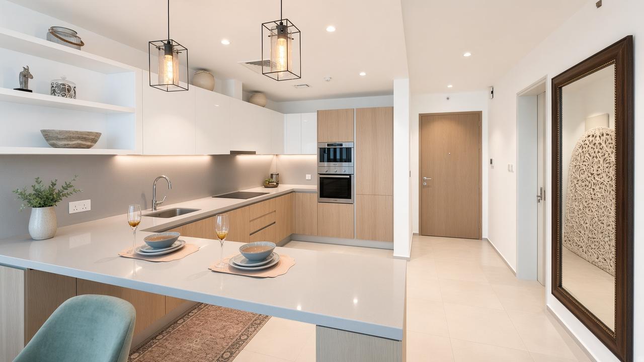 One-Bedroom Apartment, 89 SQM, Two Bathrooms