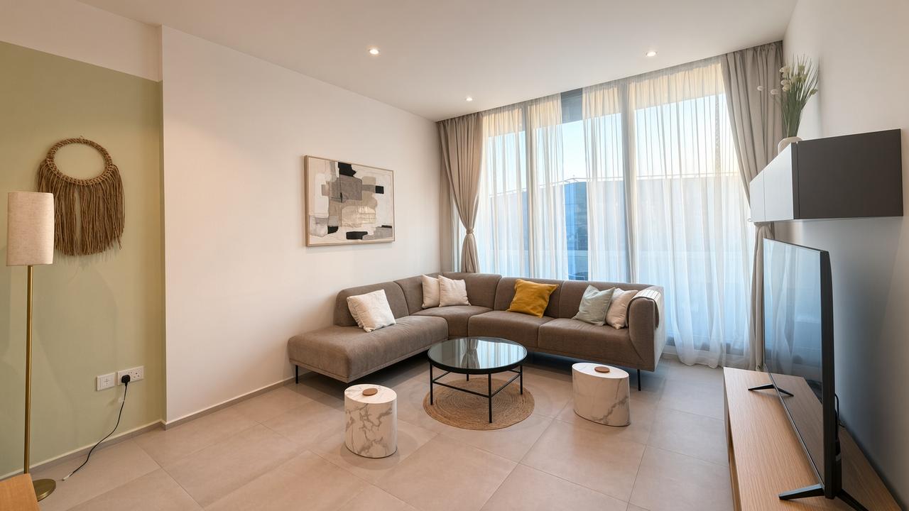 One-Bedroom Apartment with Gym and Spa Access