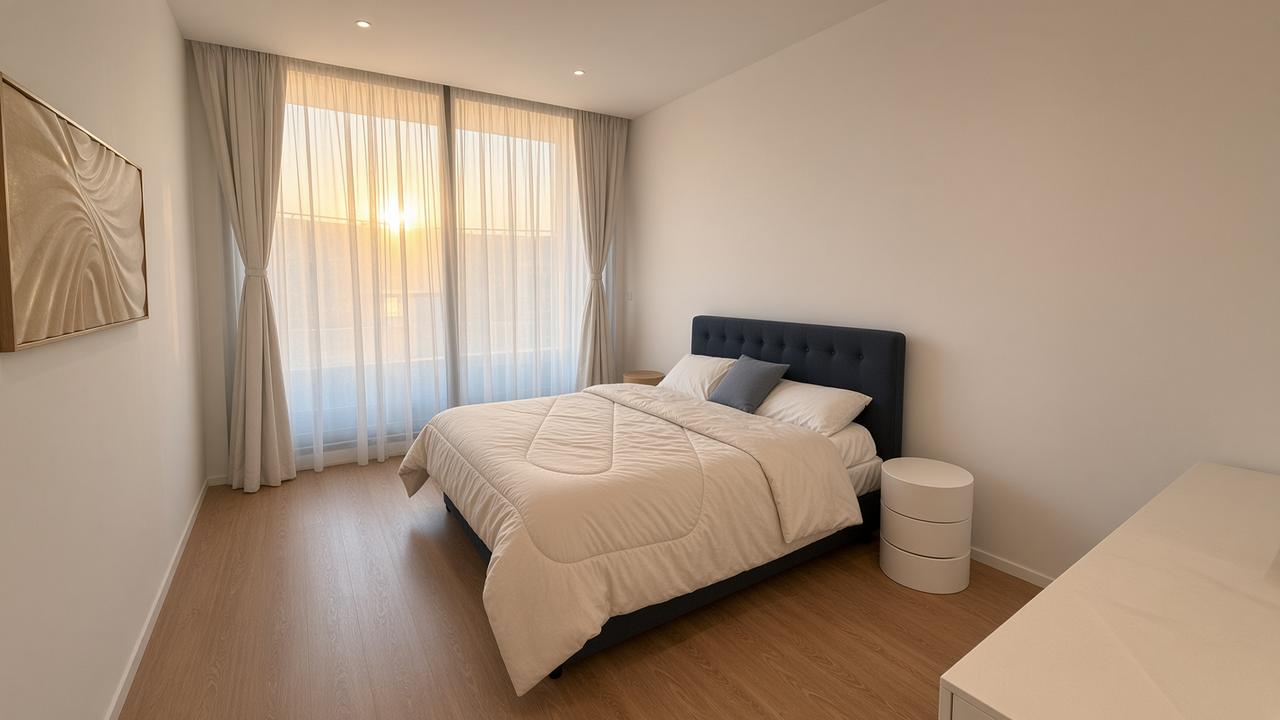 One-Bedroom Apartment with Gym and Spa Access