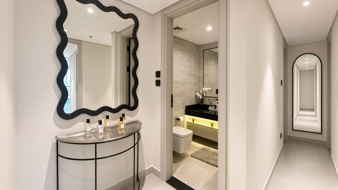 2-Bedroom Flat with Water Views and Pool