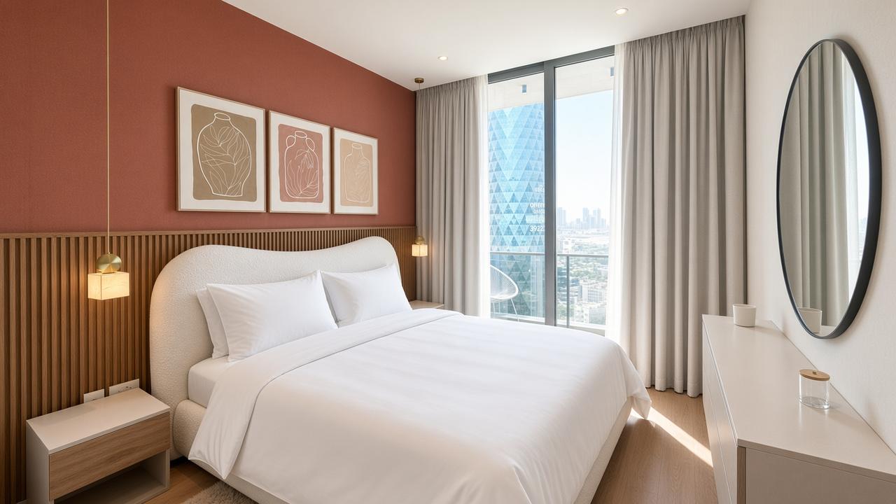 1 Bedroom Apartment, 72 SQM, Two Bathrooms