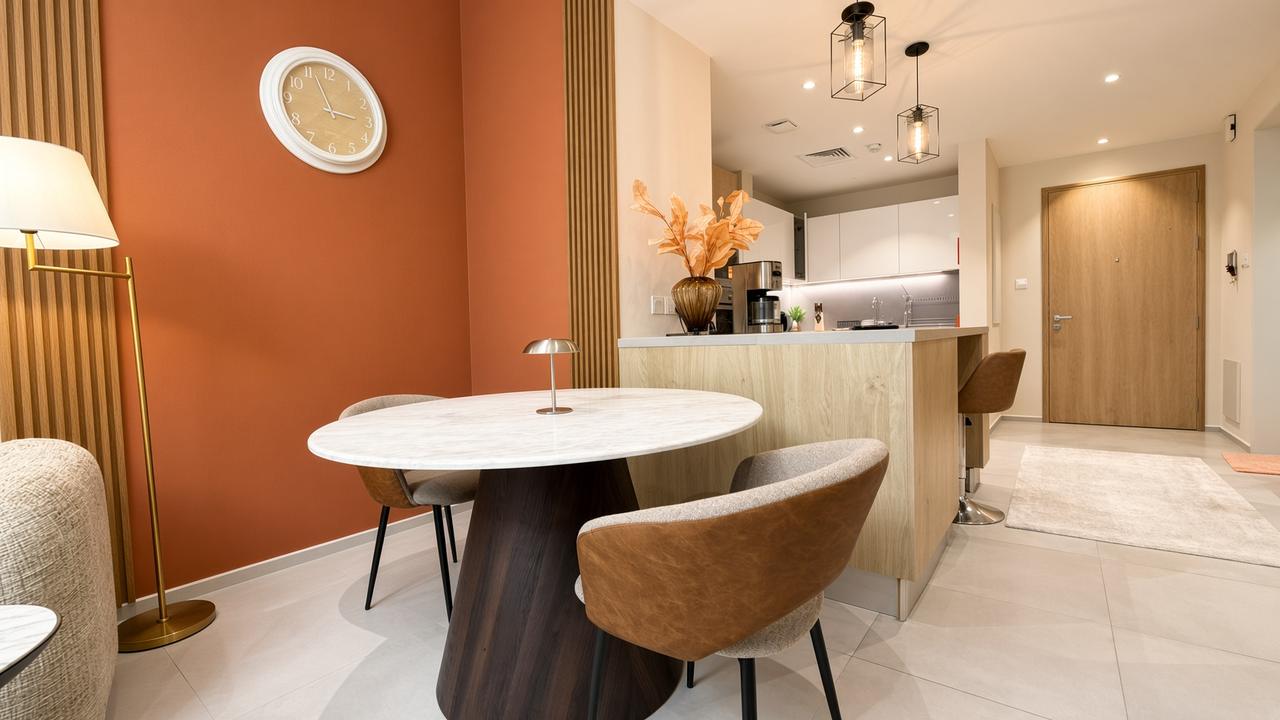 1 Bedroom Apartment, 72 SQM, Two Bathrooms