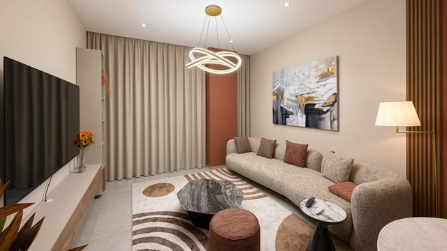 1 Bedroom Apartment, 72 SQM, Two Bathrooms