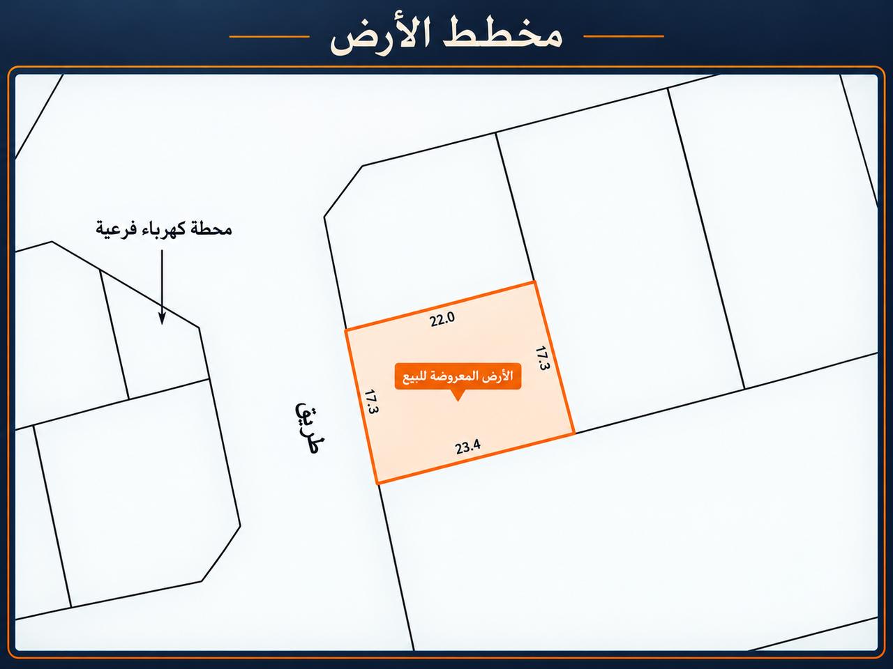 Residential Plot with Main Road Frontage
