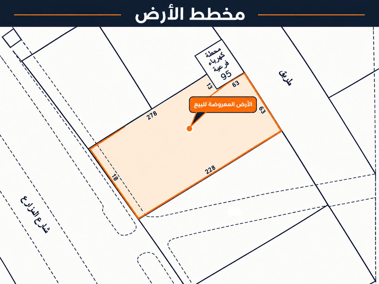562 Sqm Residential Plot on Al Mazare'a Road