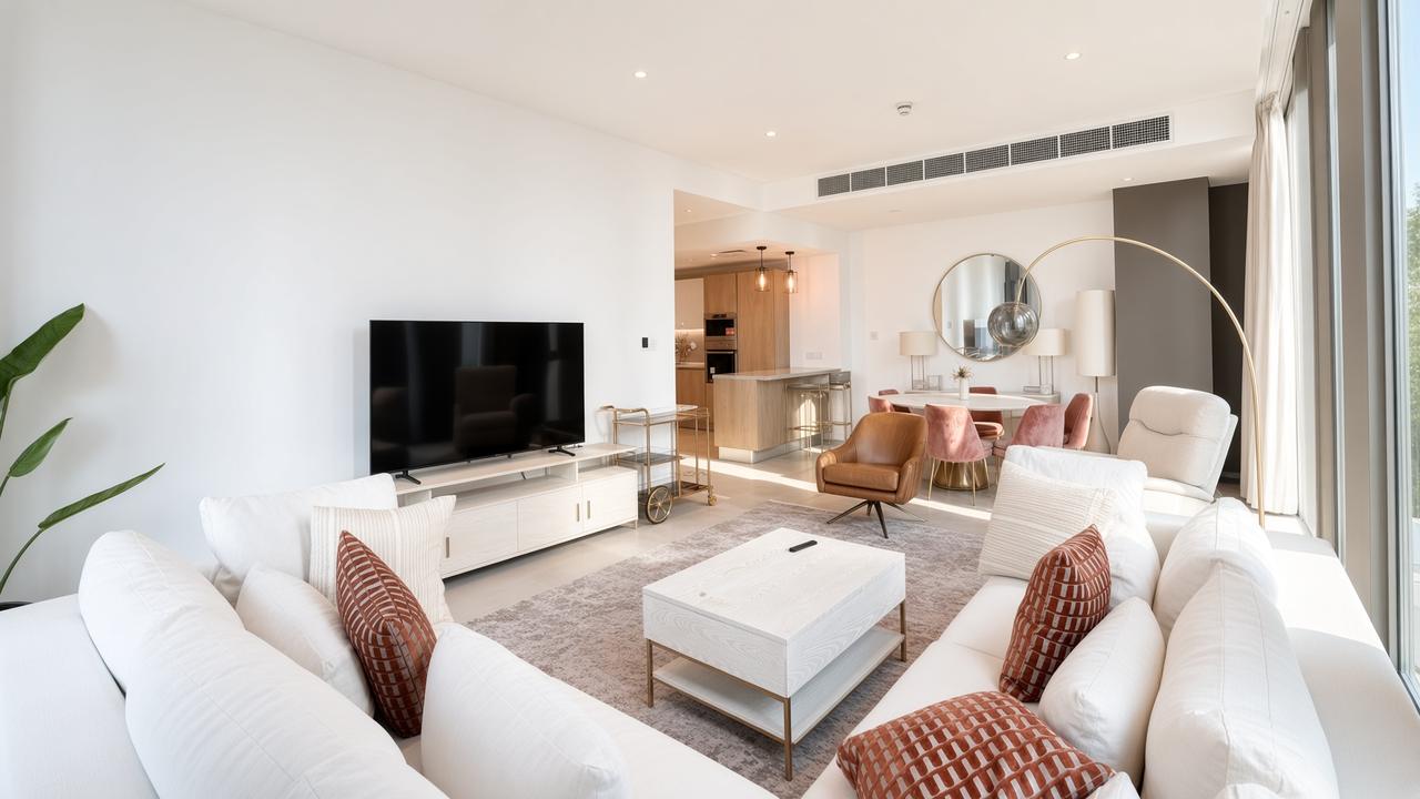 Two-Bedroom Apartment with Three Bathrooms