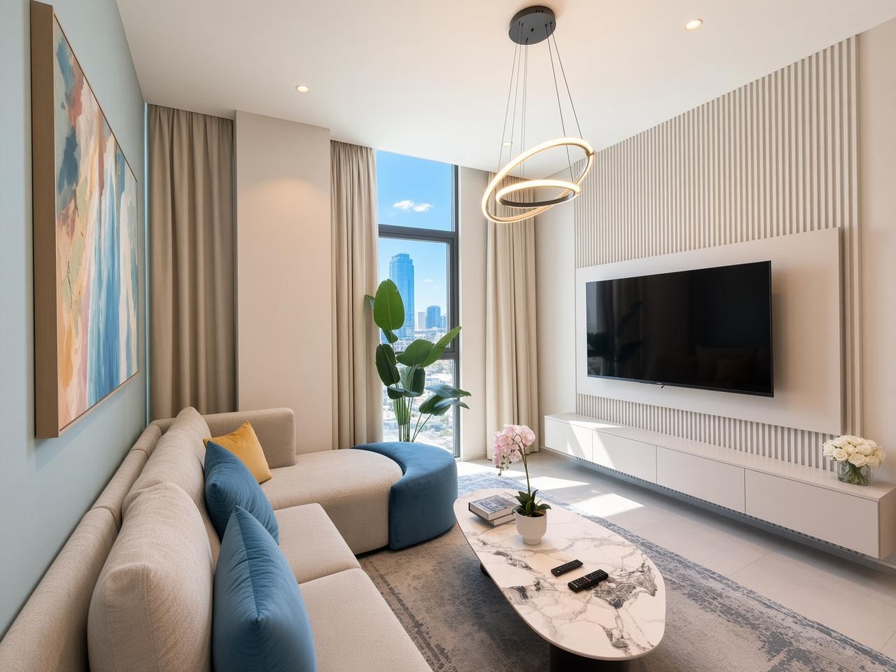 1 Bedroom Apartment, 72 SQM, 2 Bathrooms