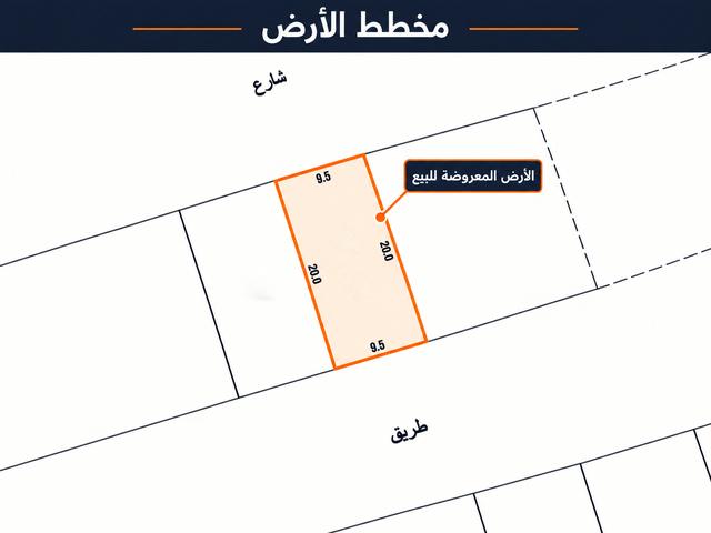 Residential Plot 188.6 sqm RHA Classification
