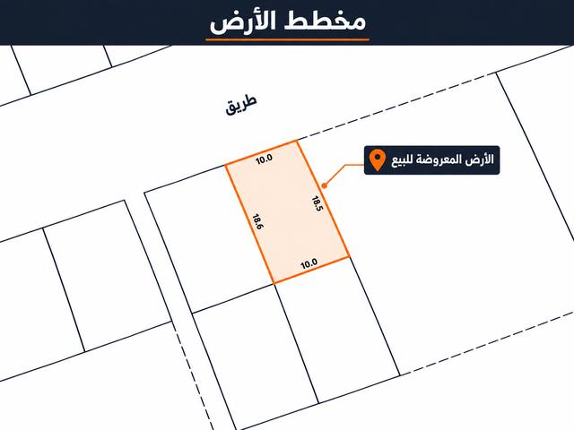 185.5 sqm Residential Plot, RHA Classification